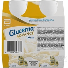 Glucerna Advance 1,6 kcal Vanilková príchuť 24 x 220 ml