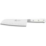 LION SABATIER Нож Сантоку TOQUE 18 см, с нитове от неръждаема стомана, бял, Lion Sabatier (LS814783)