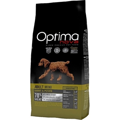 OPTIMAnova Dog Adult Mini Digestion Grain Free Rabbit 2 x 6 kg