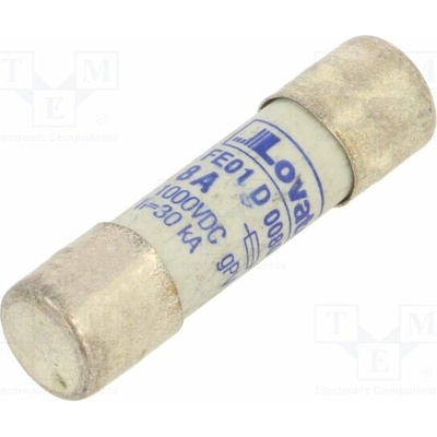 LOVATO ELECTRIC FE01D00800 Pojistka: tavná; 10x38mm; 8A; 1kVDC; gPV