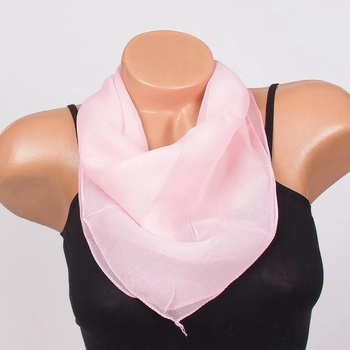 Image 1 of Дамско фишу в розов цвят