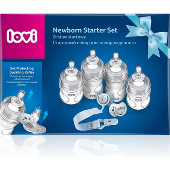 Lovi novorodenecká štartovacia sada Botanic Boy modrá