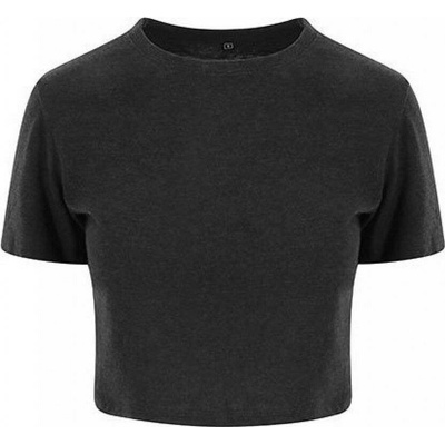 Just Ts Dámský crop top JT006 Heather Black