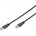 Vivanco Кабел Vivanco - 45249, USB-A/USB-A, 1.8 m, черен (45249)