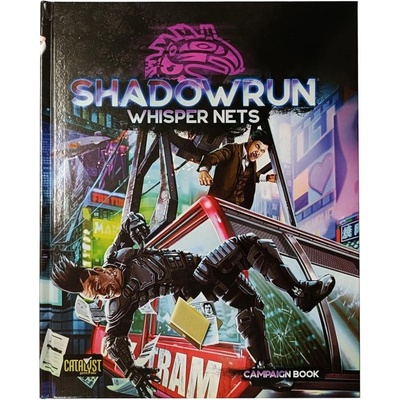 Catalyst Game Labs Допълнение за ролева игра Shadowrun: Whisper Nets (CAT-28404)