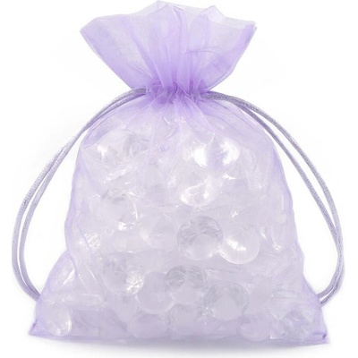 Dárkový pytlík 13x18 cm organza - (11) fialová lila (10 ks)