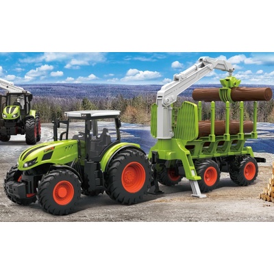 IQ models Traktor s přívěsem na dřevo 1/24 RC_307793 RTR 1:24