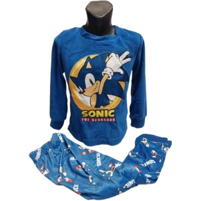 Chlapecké pyžamo Sonic velur