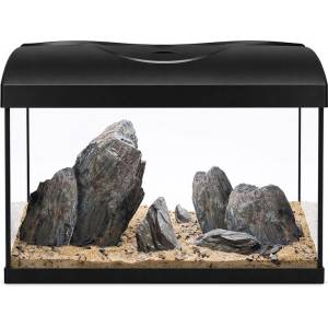 Diversa Аквариум STARTUP 40 LED прав черен + Storm Hour River Kit