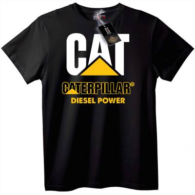 Тениска Caterpillar Diesel Power - 6XL, White