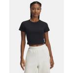 Under Armour Дамска тениска Under Armour UA Rival Rib Baby Tee Under Armour | Cheren | ЖЕНИ | M