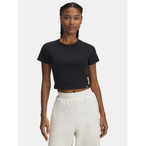Under Armour Дамска тениска Under Armour UA Rival Rib Baby Tee Under Armour | Cheren | ЖЕНИ | M