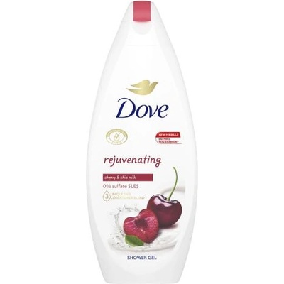 Dove Rejuvenating Cherry & Chia Milk подмладяващ душ гел 250 ml за жени