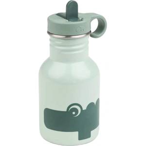 Done by Deer Метална бутилка Done by Deer - Croco, Green, 350 ml (1011343) - ozone
