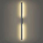 Brilagi - LED външно стеново осветително тяло LUNA LED/30W/230V 4000K IP65 150 cm антрацит CRI 90 (BG4646)