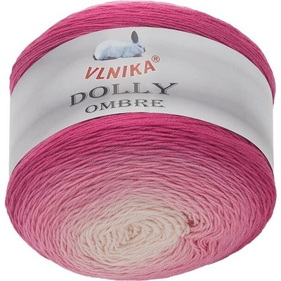 VLNIKA Dolly Ombre 250 g, 306 růžová