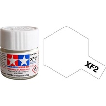 Tamiya barva akryl XF-2 Flat White 10 ml