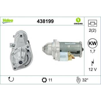 Startér VALEO 438199