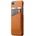 Mujjo Leather Wallet Case - кожен (естествена кожа) кейс с джоб за кредитна карта за iPhone 8, iPhone 7 (кафяв)