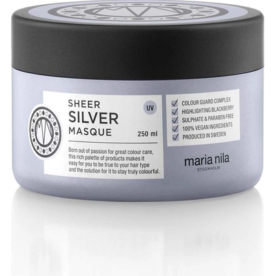 Maria Nila Sheer Silver Maska na vlasy 250 ml