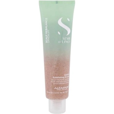 ALFAPARF Milano Semi Di Lino Scalp Rebalance Gentle Exfoliating Scrub нежен пилинг за премахване на пърхота от скалпа 150 ml за жени