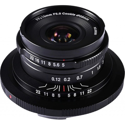 LAOWA 15 mm f/5 Cookie FF pro Canon RF černý