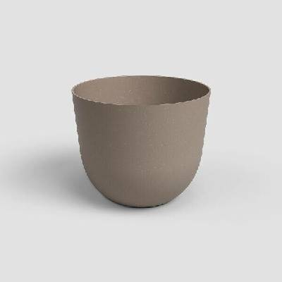 Artevasi Květináč HAVANA 20cm plast šedá LINEN TAUPE