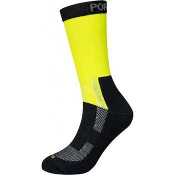 Portwest SK27 Hi-Vis Reflexné ponožky žltá