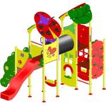 Playfactory КОМБИНИРАНО ДЕТСКО СЪОРЪЖЕНИЕ ladybugs ps0009-1 (ps0009-1)