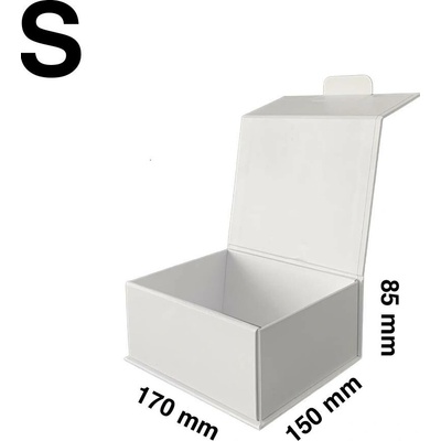 Skládací krabice PlusBox White - S (170x150x85 mm) balení 5, 10 ks Velikost balení: 10 ks