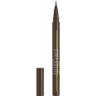 Maybelline Tekuté očné linky v pere Tattoo Liner Ink Pen Pitch Brown 1 ml