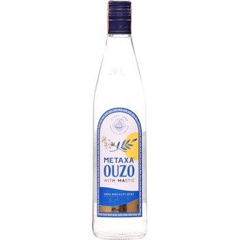 Ouzo by Metaxa with Mastic 40% 0,7 l (čistá fľaša)