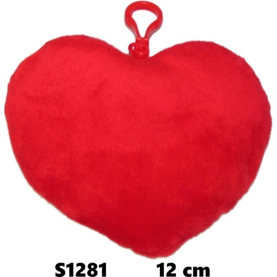 Vizopol S1281 Srdce s karabinkou 12 cm