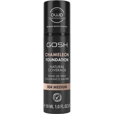 Gosh Copenhagen Chameleon Foundation lehký tónující make-up 004 medium 30 ml