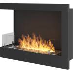 SIMPLEfire Sofie 600 left corner + glass Камини