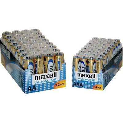Maxell Моливи с батерии maxell (aa, lr06) 32бр, колекционерска кутия 790261.04. cn (790261.04.cn)