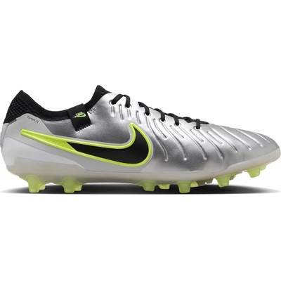 Nike Футболни бутонки Nike Tiempo Legend 10 Elite Adults Artificial Ground Football Boots - Silver/Volt