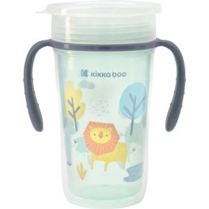 KikkaBoo Неразливаща се чаша 360° Kikkaboo - Lion, 300 ml (31302030051)