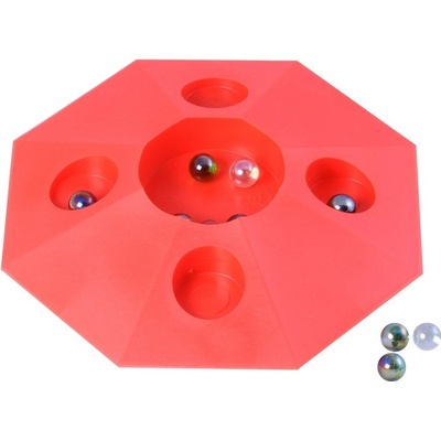 Cvrnkací kuličky + důlek Barva: červená