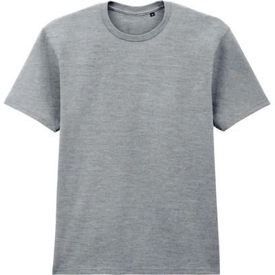 Gildan Unisex Tričko SOFTSTYLE střední gramáže Adult No Label Enzyme Wash T-Shirt RS sportovní šedá