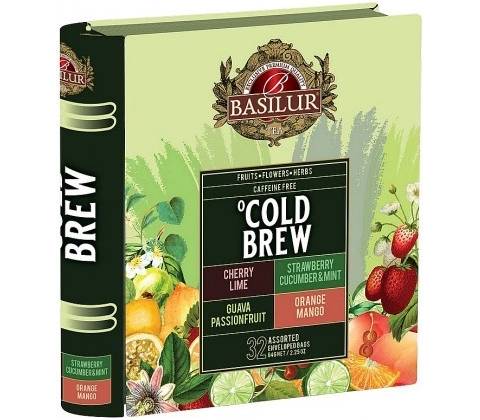 Basilur Cold Brew Book Assorted 32 x 2 g