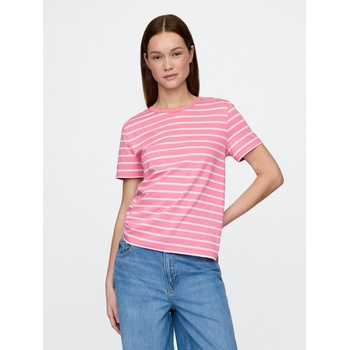 GAP Памучна тениска GAP GAP | Rozov | ЖЕНИ | XS