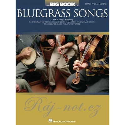 BIG BOOK OF BLUEGRASS SONGS klavír/spev/gitara