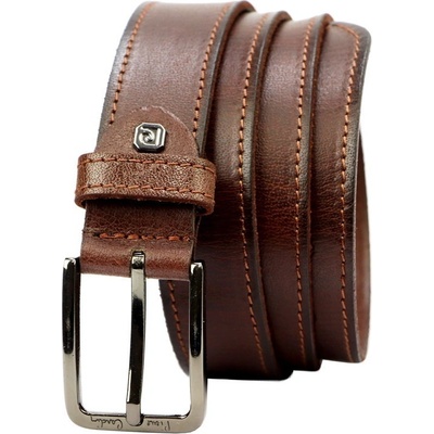 Pierre Cardin hnědý pánský kožený opasek 5072