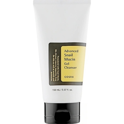 COSRX Advanced Snail Mucin Gel деликатен измиващ гел за лице със слуз от охлюв унисекс 150 мл
