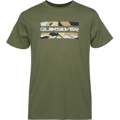 Quiksilver CAMO LOGO SS khaki