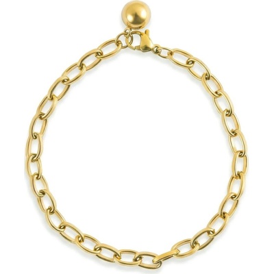 Victoria Walls Nadčasový pozlátený náramok Elaris Gold VWB260607G