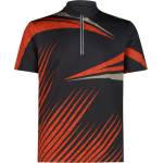 CMP Мъжка фланелка с къс ръкав за колоездене CMP Half Zip T-Shirt Cycling jersey - B. Blue / Petroleum - размер 52 (EU) (056-3987-0214)