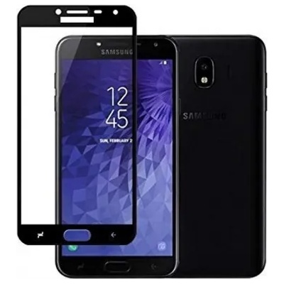 Samsung Стъклен протектор за целият екран Smart Glass 5D за Samsung J4 черен