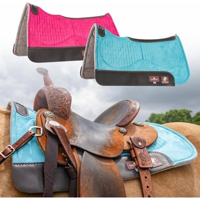 Classic Equine Podsedlová deka Zone Suede Micro 3/4 růžová